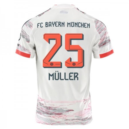 FC Bayern München Thomas Muller 25 Bortedrakt 2025-26 Kortermet FC Bayern München Thomas Muller 25 Bortedrakt 2025-26 Kortermet